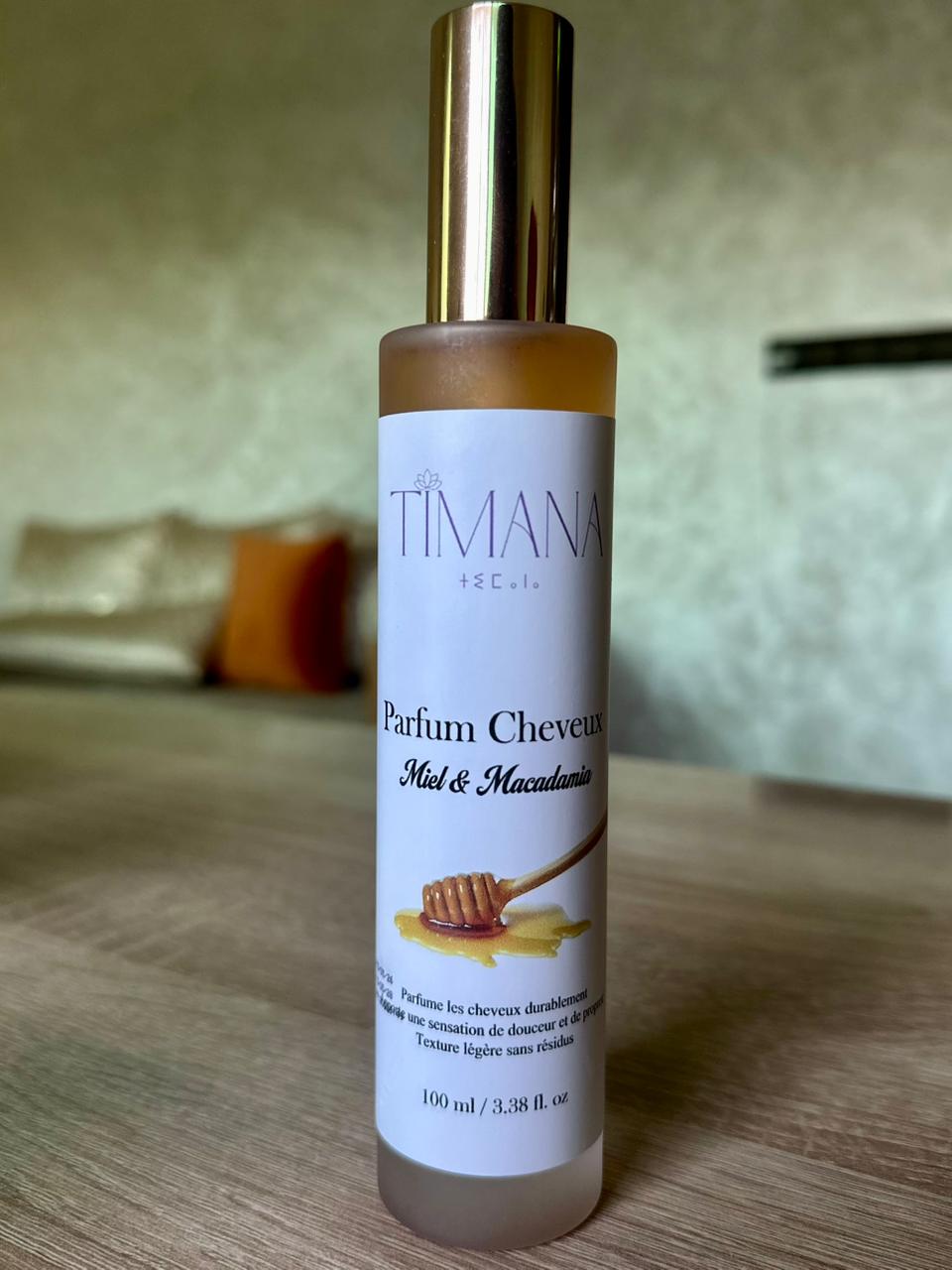 Parfum cheveux au miel & macadamia