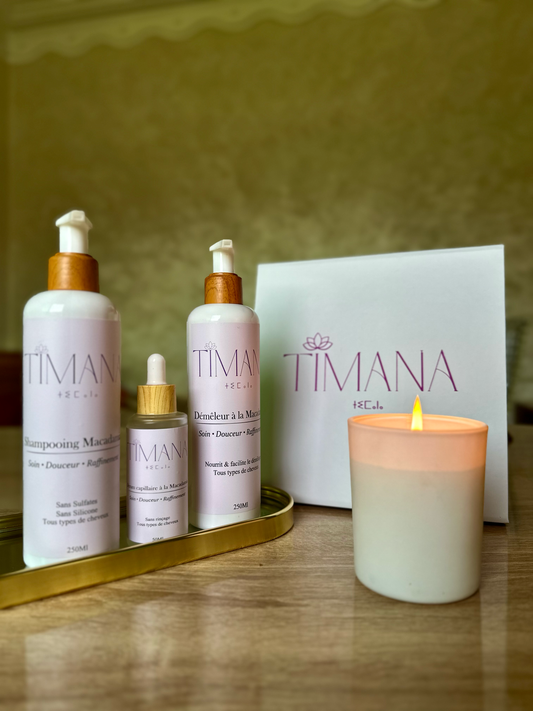 PACK CADEAU TIMANA REPAIR & GLOSS *AVEC BOITE CADEAU